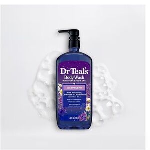 Dr Teal's Sleep Blend Body Wash — Lavender & Chamomile (Purple)